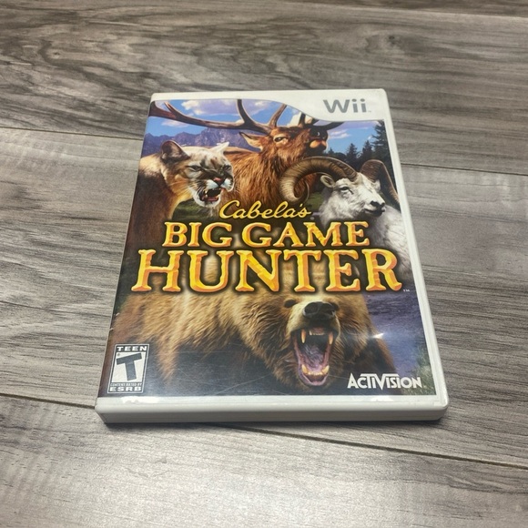 Nintendo Other - Wii Game Cabela's Big Game Hunter With Manual Excellent Condition T-teen